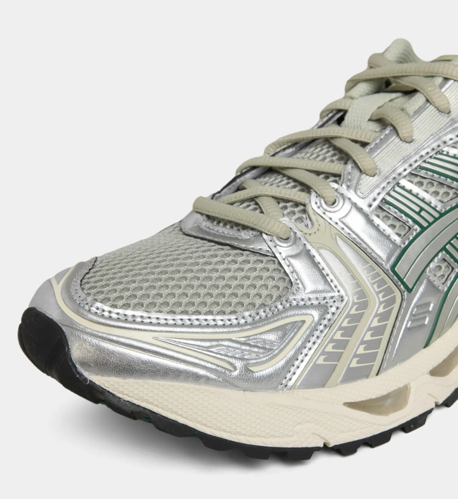 Кроссовки низкие Gel-Kayano 14 с металлической отделкой ASICS, серебряный — фото 4
