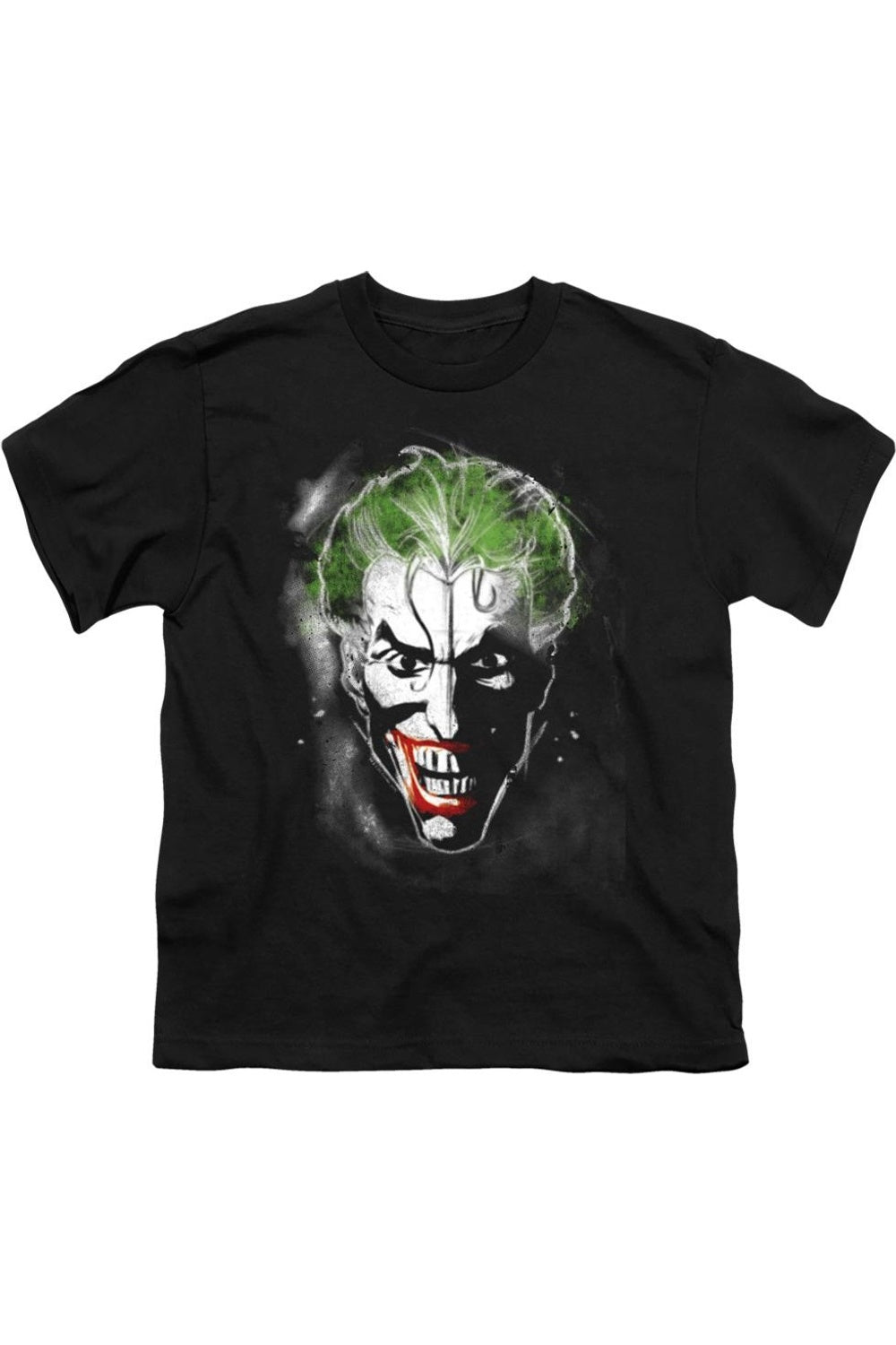 

Футболка с коротким рукавом Batman Face Of Madness для детей Gildan, черный