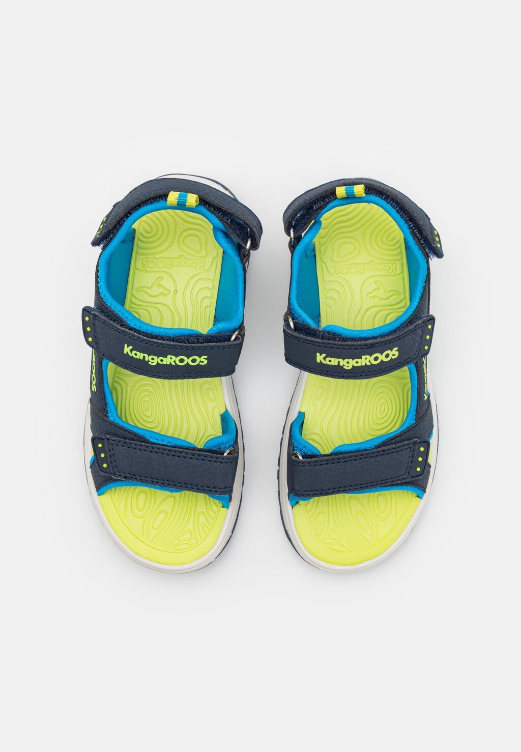 Трекинговые сандалии K-As Ture Unisex KangaROOS, цвет dark navy/lime — фото 4