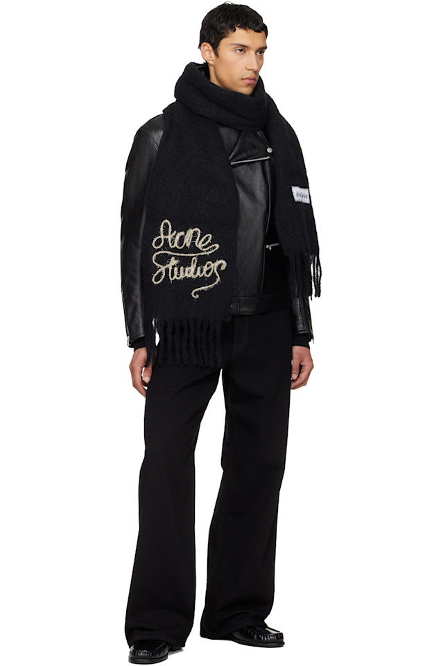 Свободные джинсы 1981 года Acne Studios, черный — фото 4