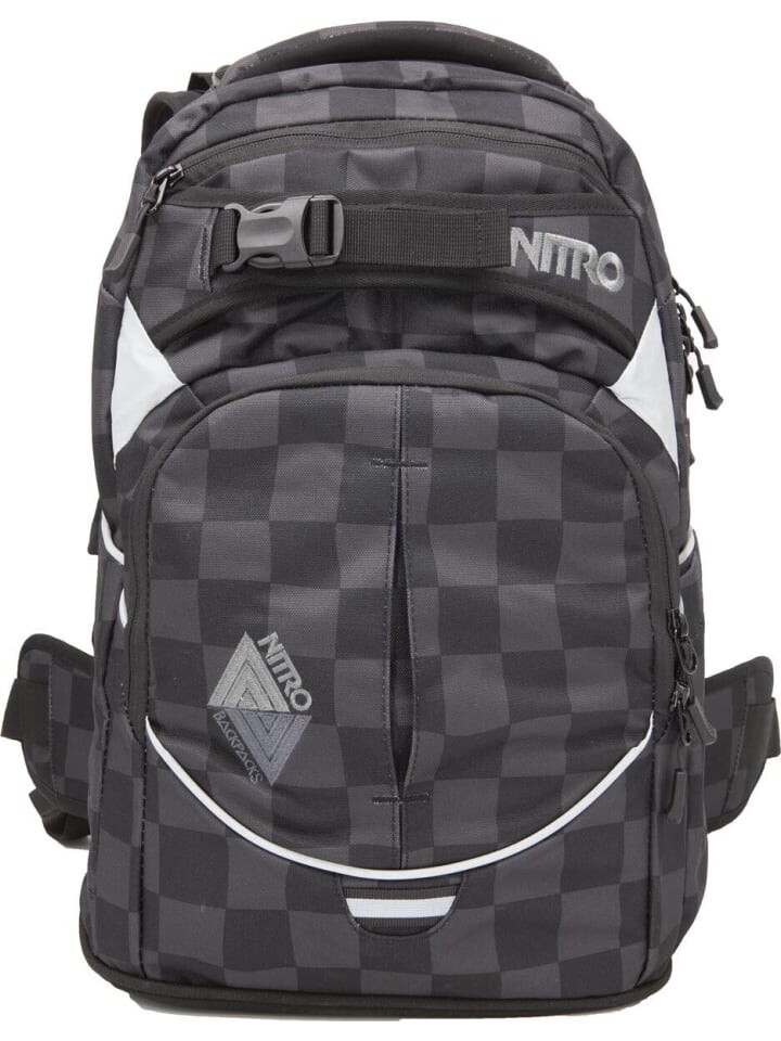 

Рюкзак Nitro Rucksack SUPERHERO, цвет BLACK CHECKER