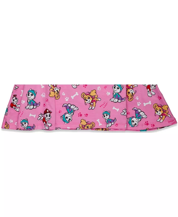 Платье Little Girls Skater Dress для девочек Paw Patrol, розовый — фото 3