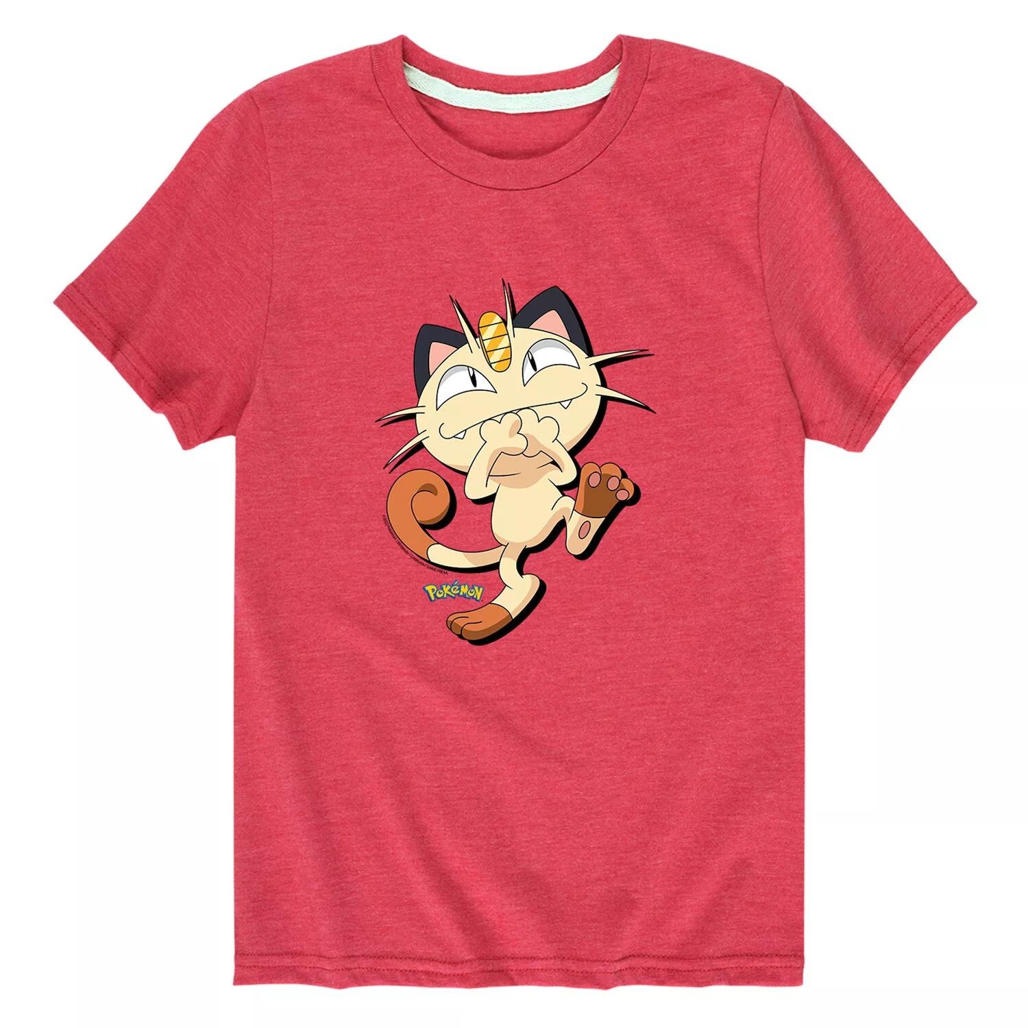 

Футболка с рисунком Pokemon Meowth Shadow для мальчиков 8–20 лет Pokemon