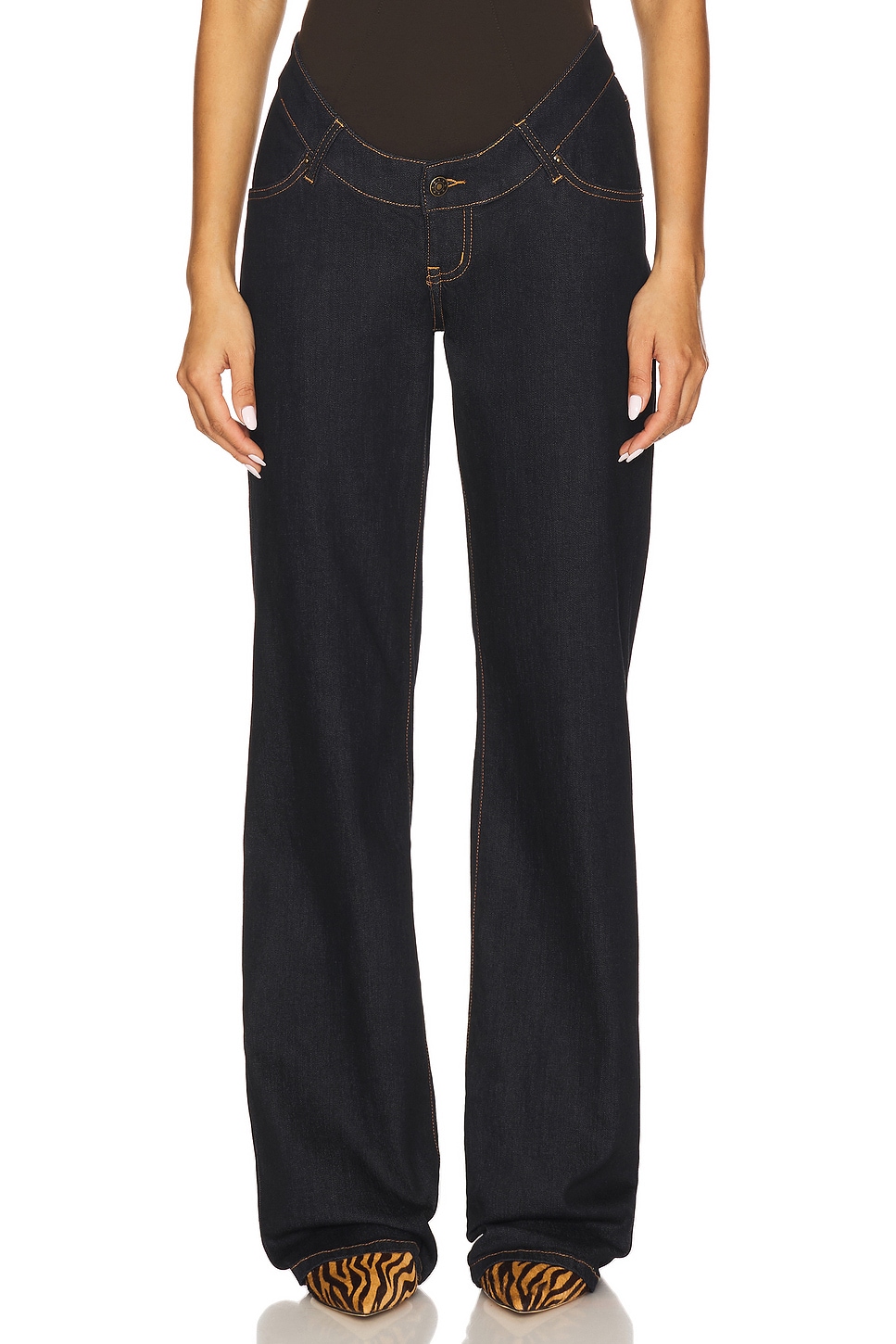 

Джинсы Cocoon Lioness, dark denim