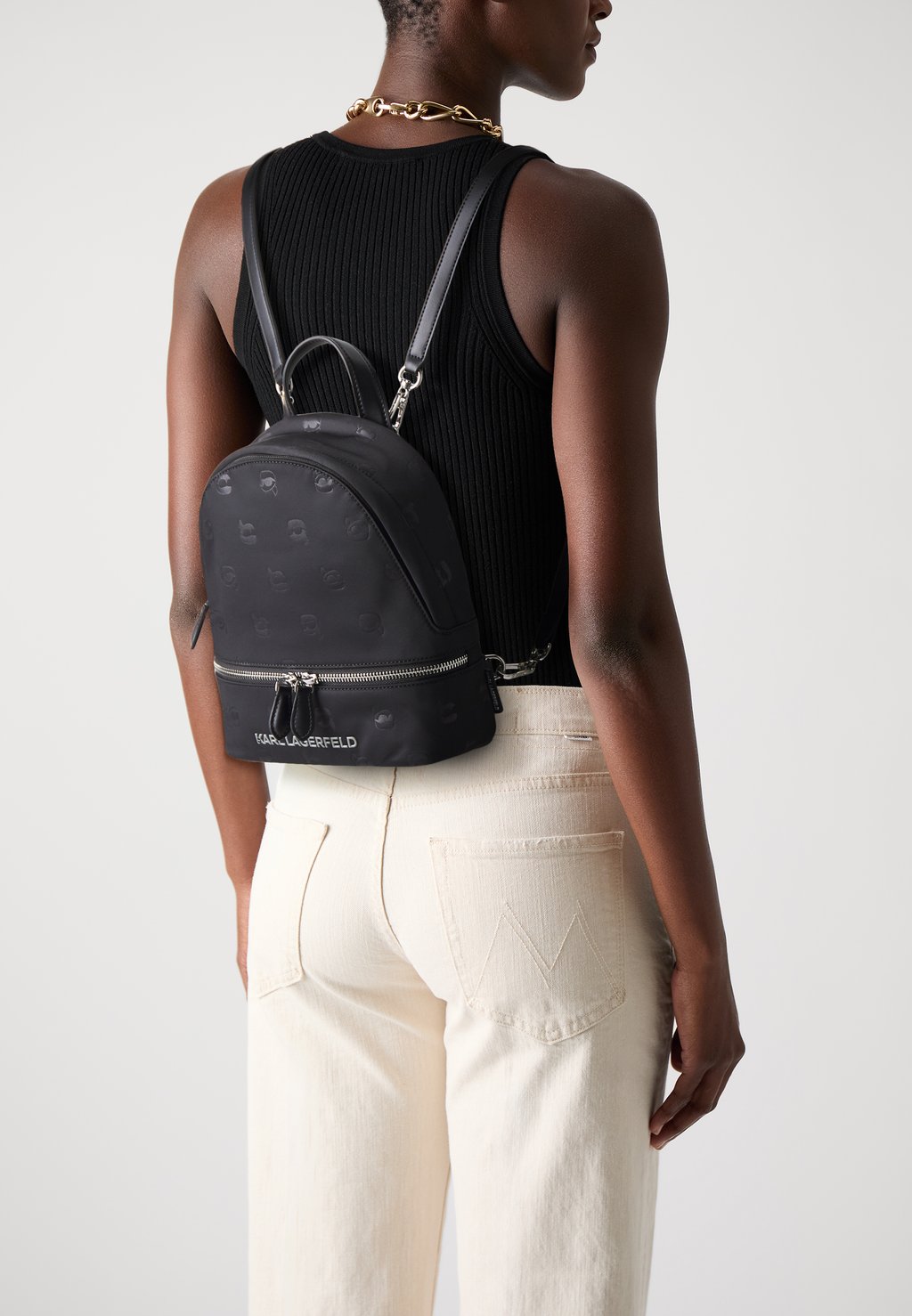 

Рюкзак IKON BACKPACK KARL LAGERFELD, черный