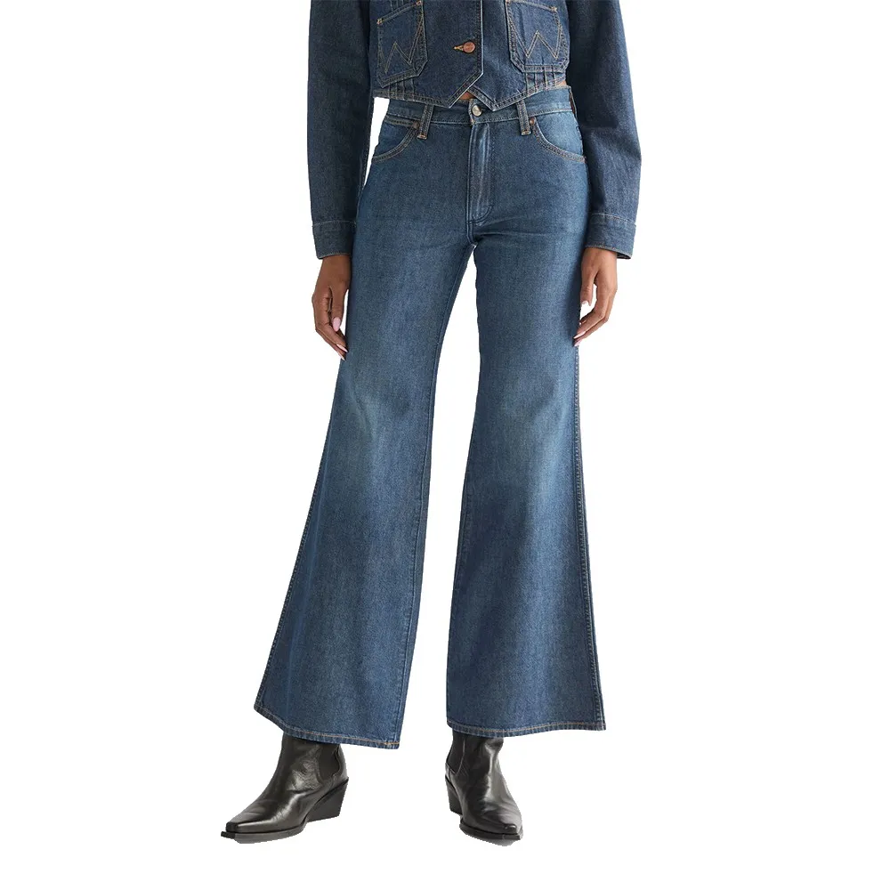 

Джинсы Wrangler 112378199 Flare Fit, синий