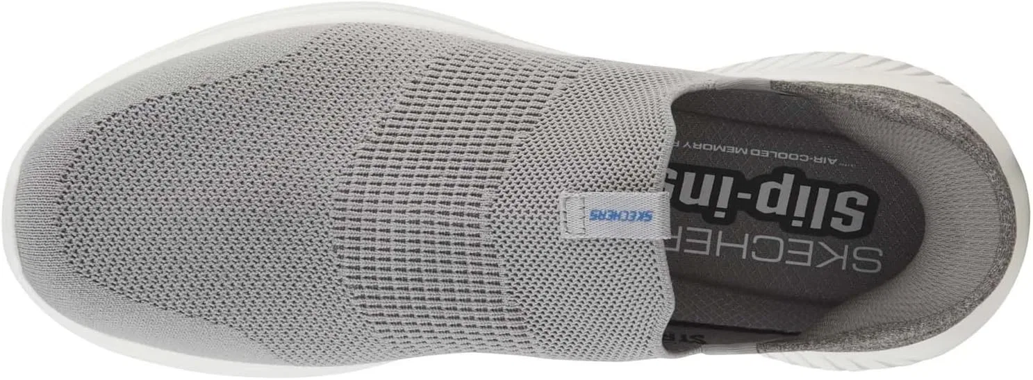 Мужские кроссовки Skechers Ultra Flex 3.0 без шнурков, серый — фото 3