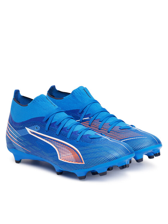 Футбольные бутсы Ultra 6 Match+ Fg/Ag 108524 01 Puma, синий — фото 2