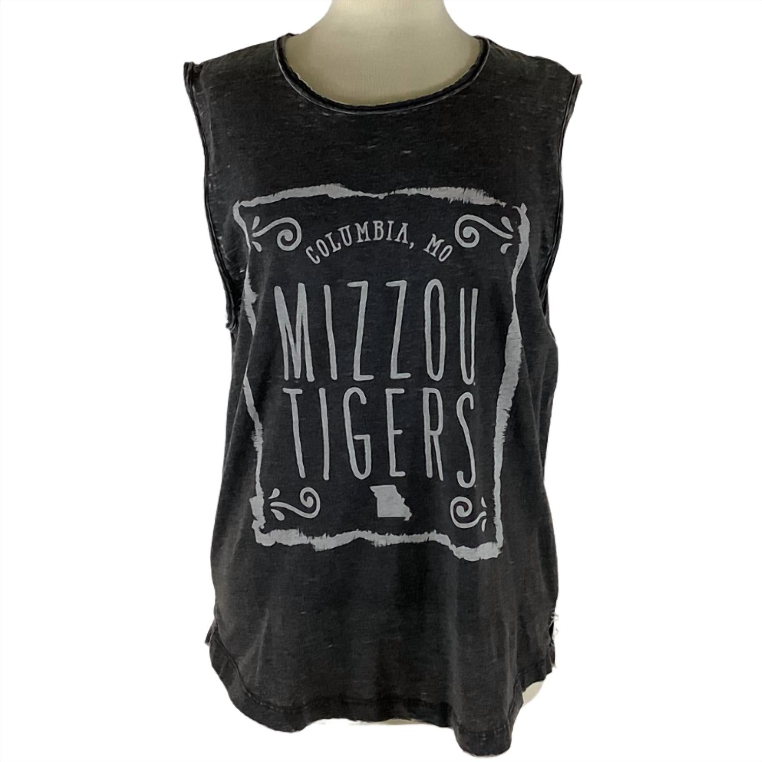 

Женская майка University Of Missouri Ruffy в черном цвете Pressbox