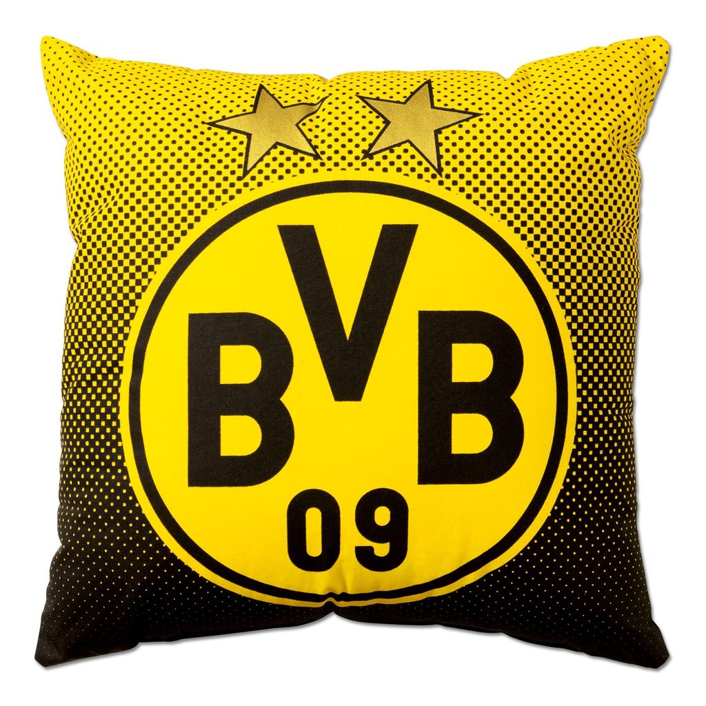 

Подушка из микрофибры BVB Borussia Dortmund Football Bundesliga 40 x 40 см с логотипом