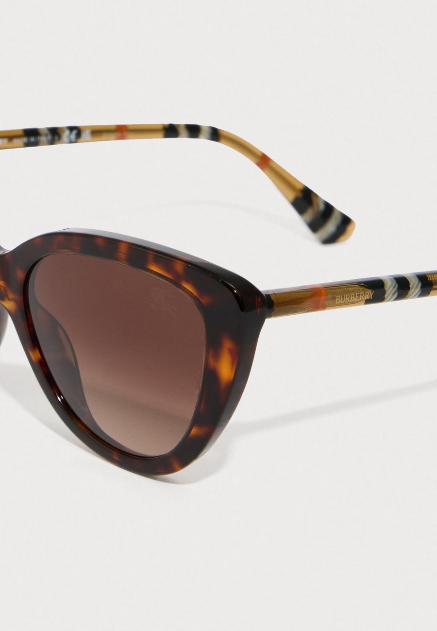 Солнцезащитные очки Burberry Sunglasses, Dark Havana/Brown/Dark Brown — фото 4