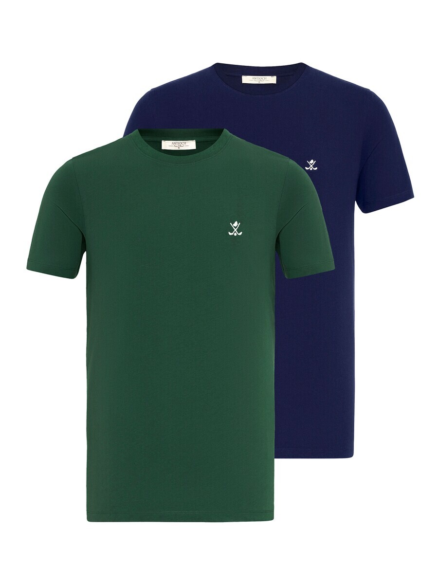 

Классическая футболка Antioch Shirt, цвет dark blue/green