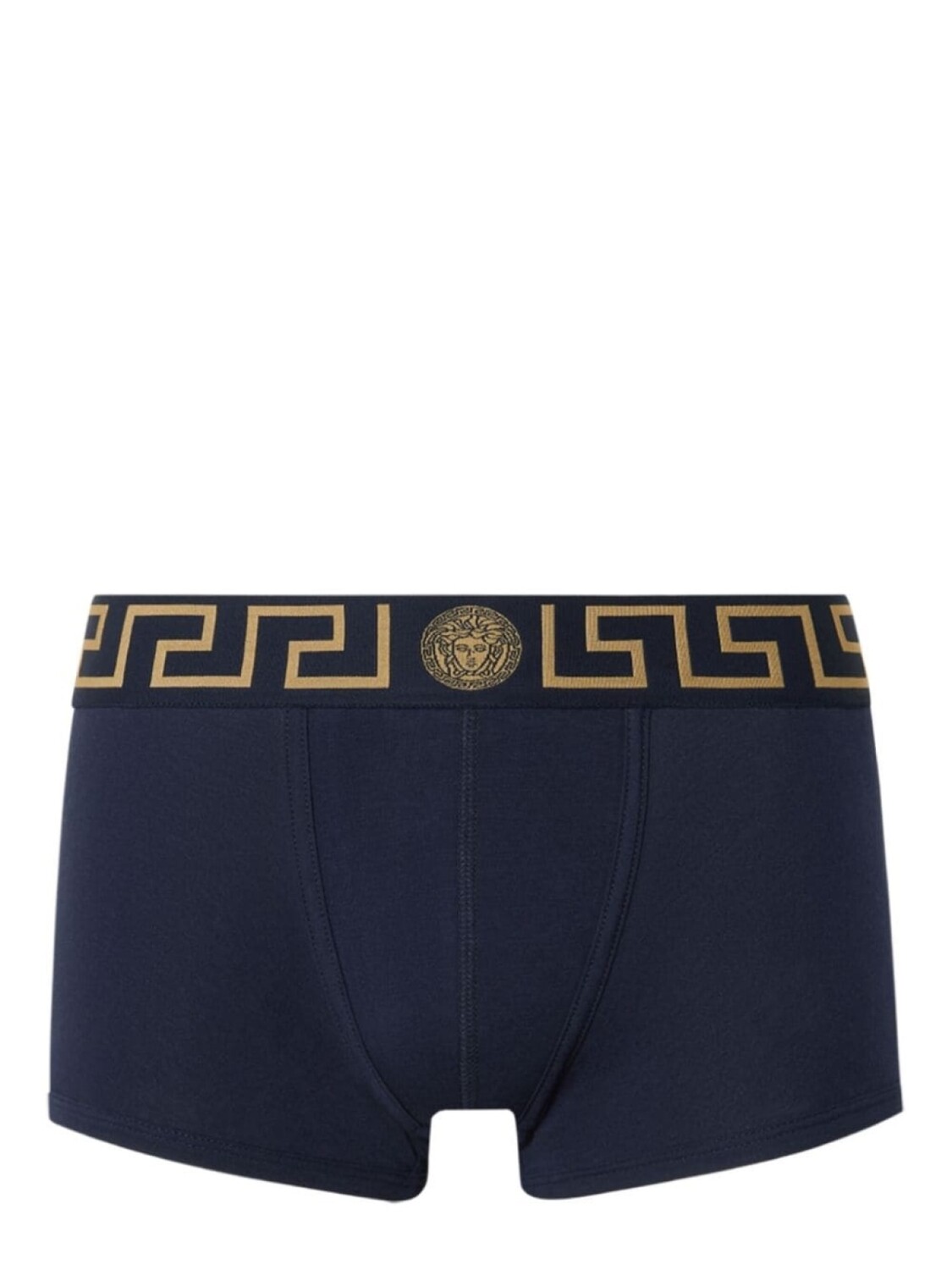 

Versace трусы-брифы с узором Greca, синий
