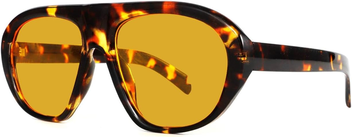 

Willochra — большие овальные солнцезащитные очки для женщин, модные солнцезащитные очки-пилот с градиентным переходом цвета для мужчин, черные, для активного отдыха и путешествий, с защитой от УФ-излучения, C3