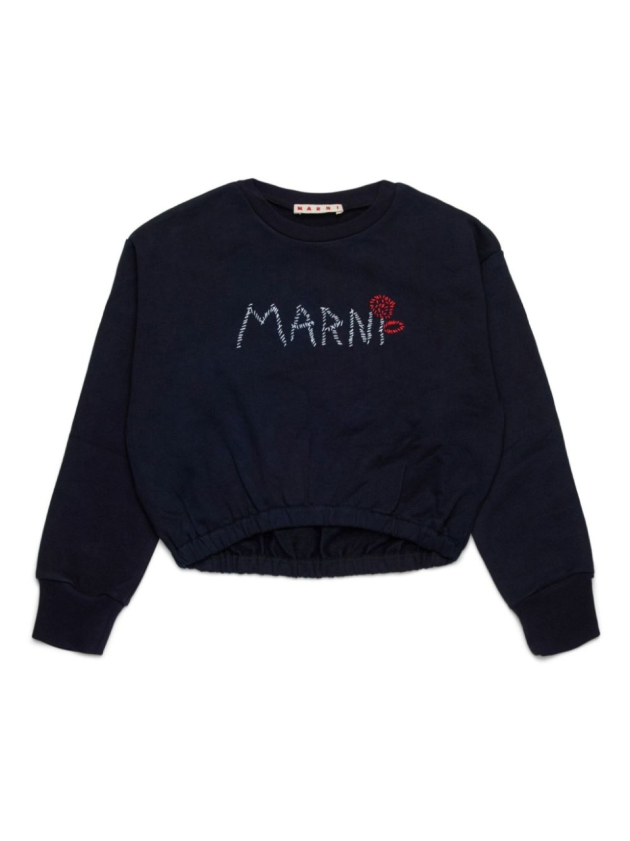 

Marni Kids толстовка с логотипом, черный