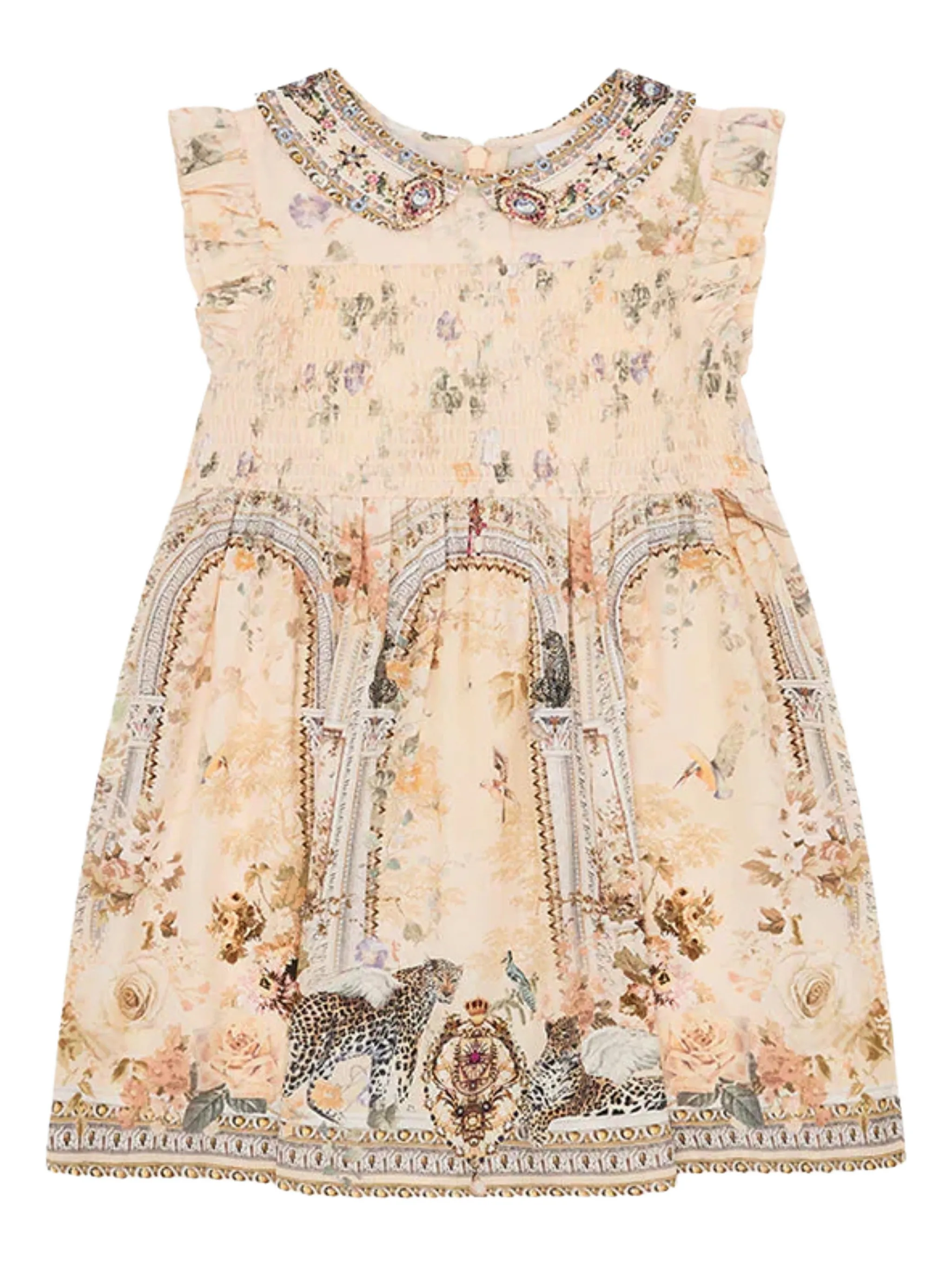 

Платье с запахом без рукавов Camilla Kids, нейтральный