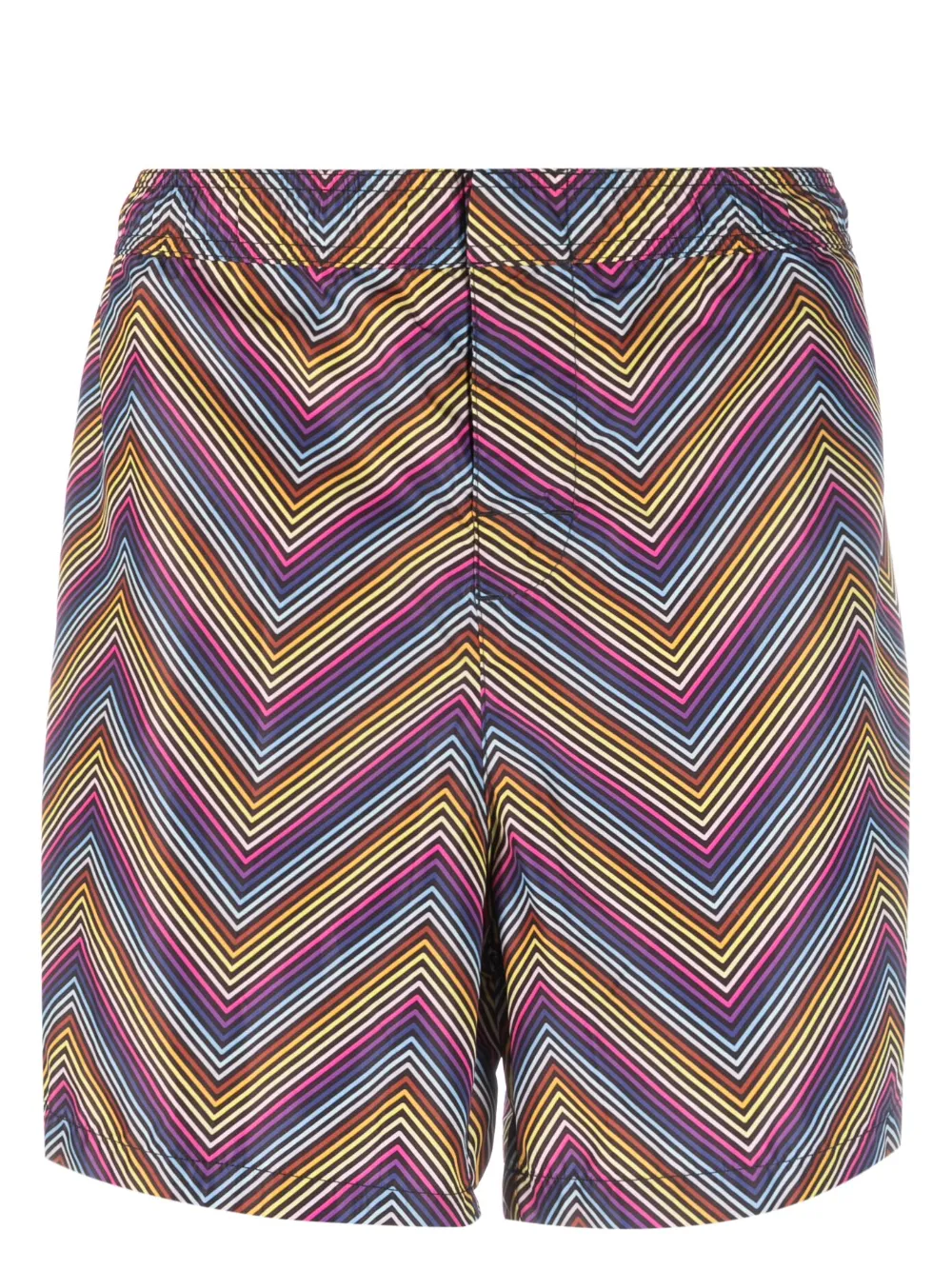 

Плавки-шорты с узором зигзаг Missoni, синий