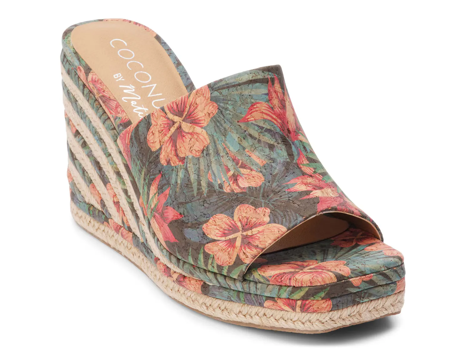 

Сандалии Audrey Wedge Sandal Coconuts, цвет hawaiiancork