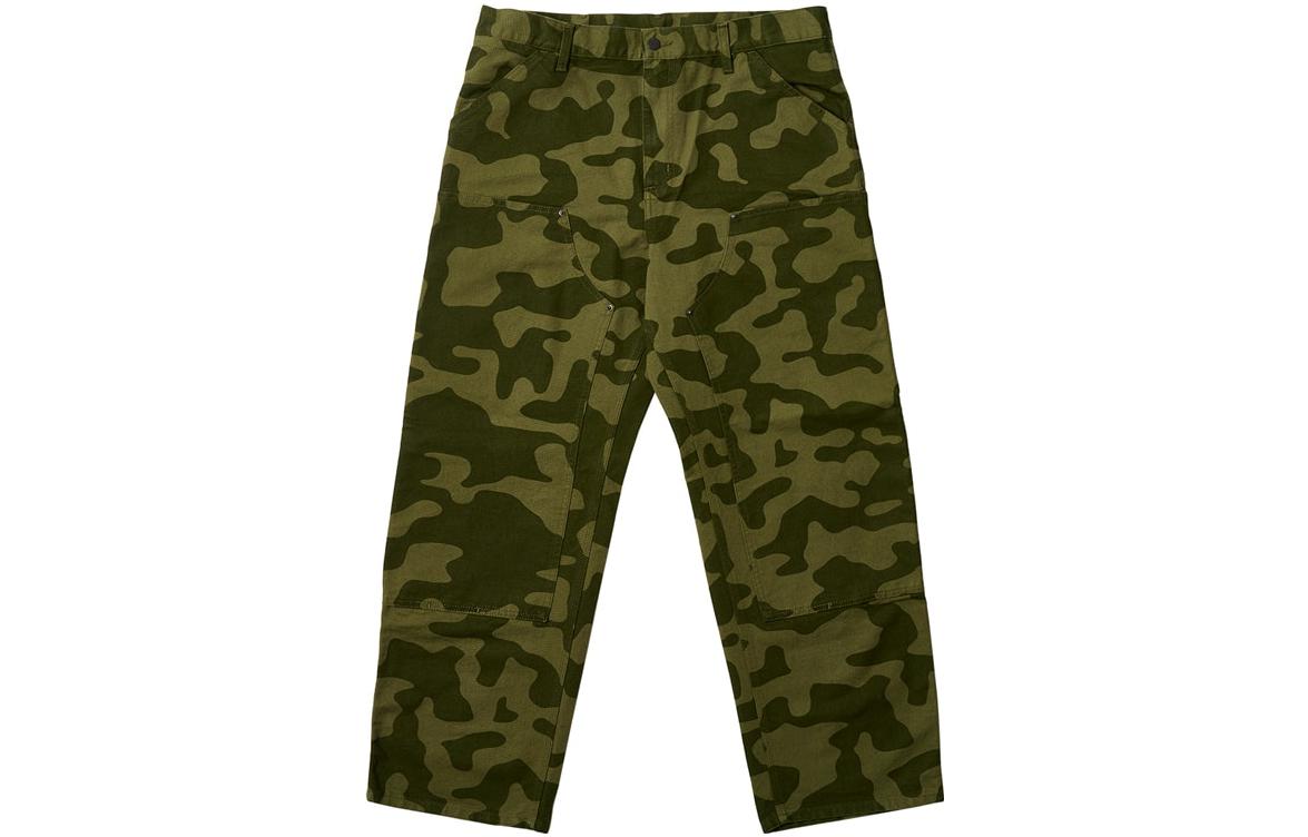 

X Carhartt WIP Брюки с двойными наколенниками PALACE, Зеленый