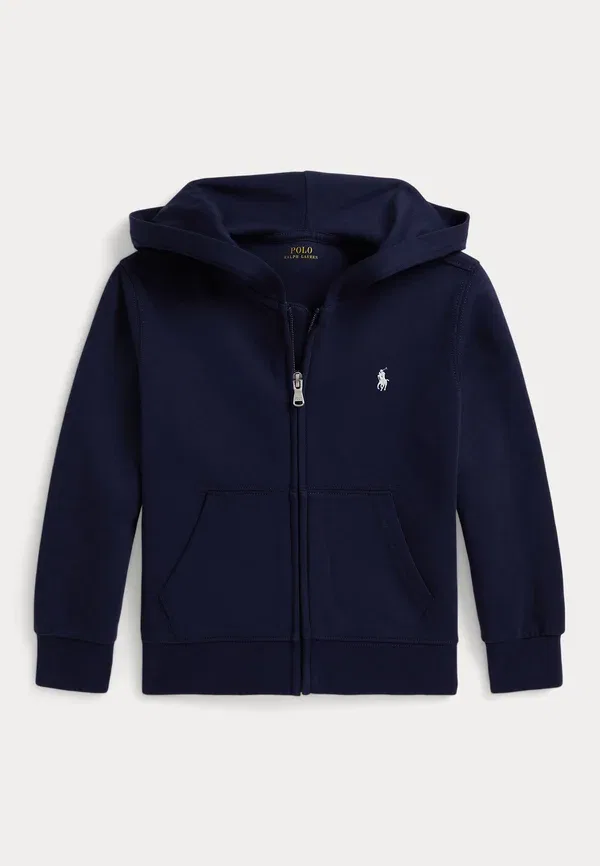 Толстовка на молнии Double Knit Full Zip, Polo Ralph Lauren, цвет ньюпорт-нави