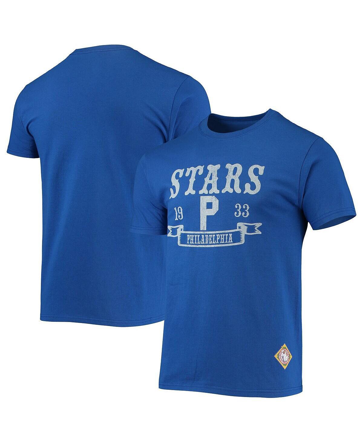 

Мужская футболка с надписью Royal Philadelphia Stars Negro League Stitches
