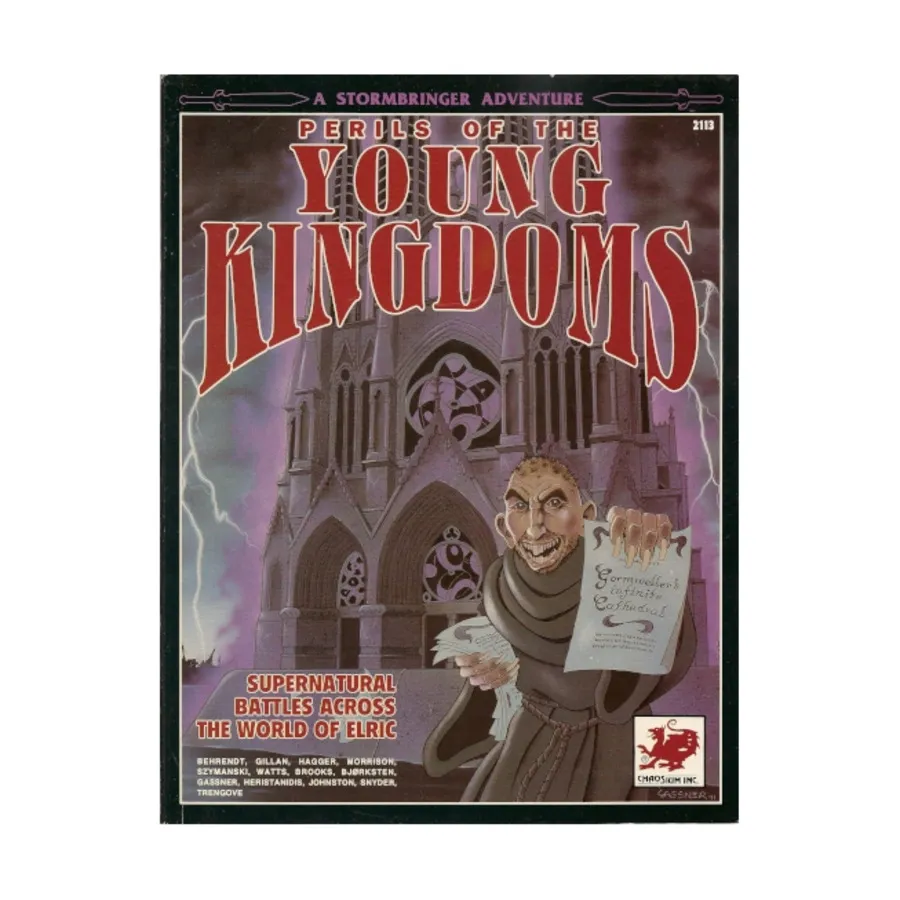 

Perils of the Young Kingdoms, Stormbringer (Chaosium), мягкая обложка