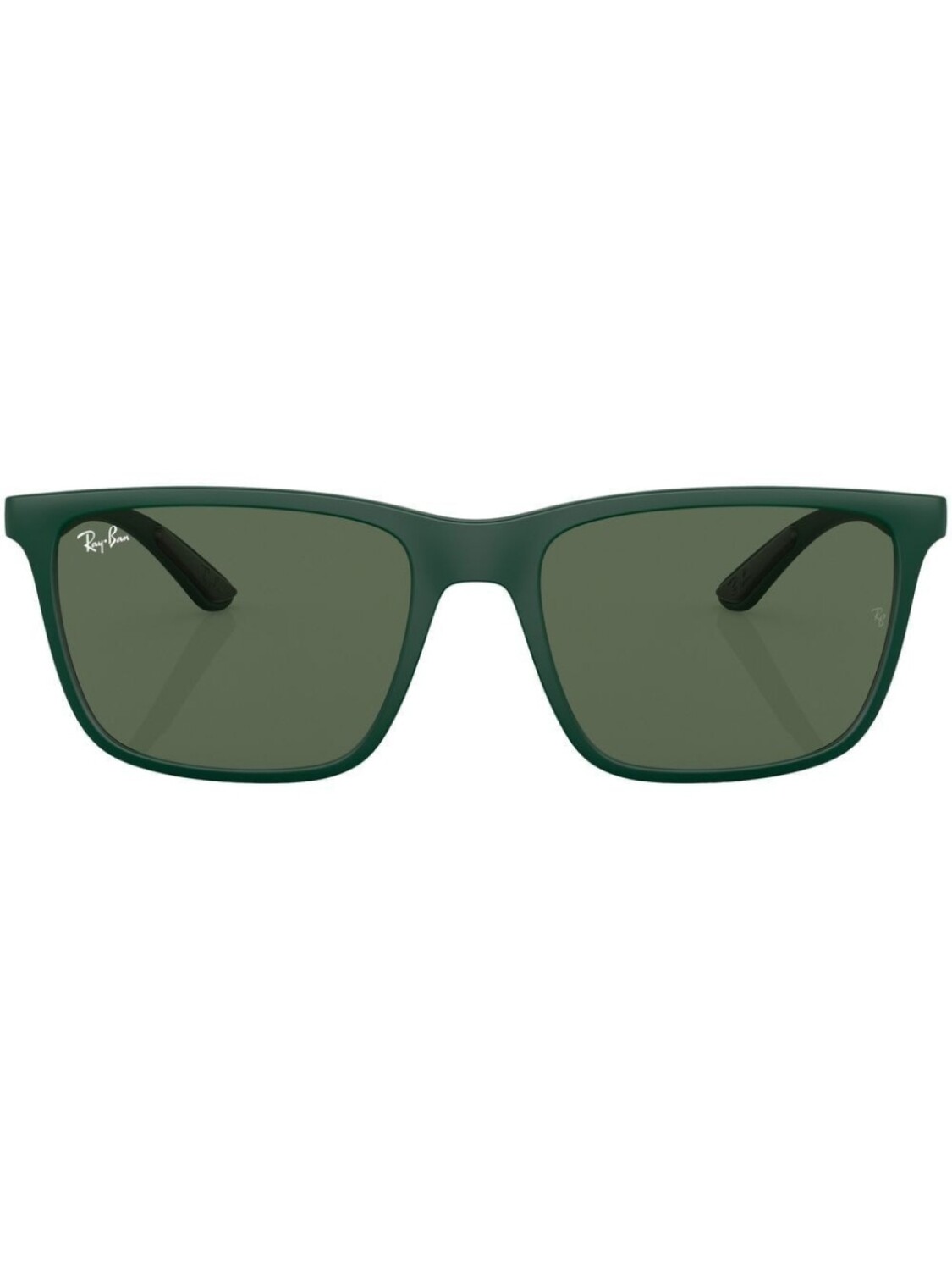 

Ray-Ban солнцезащитные очки в прямоугольной оправе, зеленый