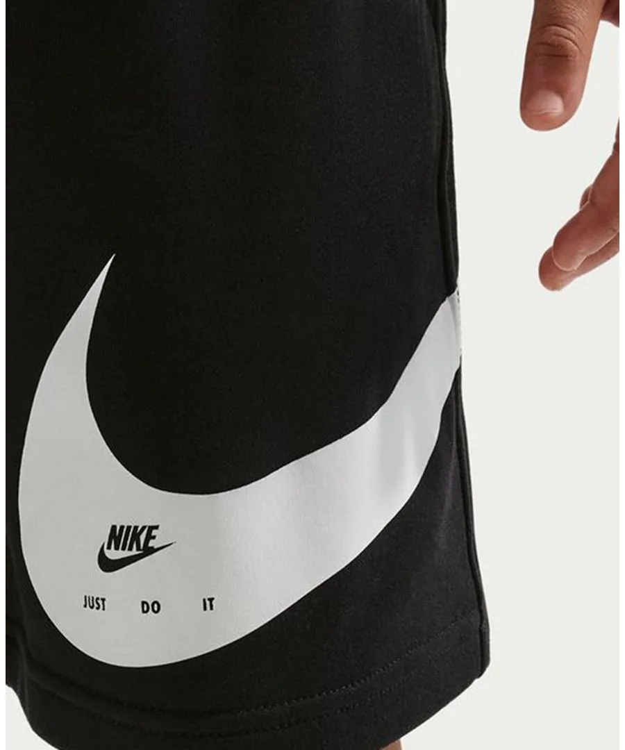 Детские спортивные шорты с логотипом клуба Nike, черный/белый — фото 2