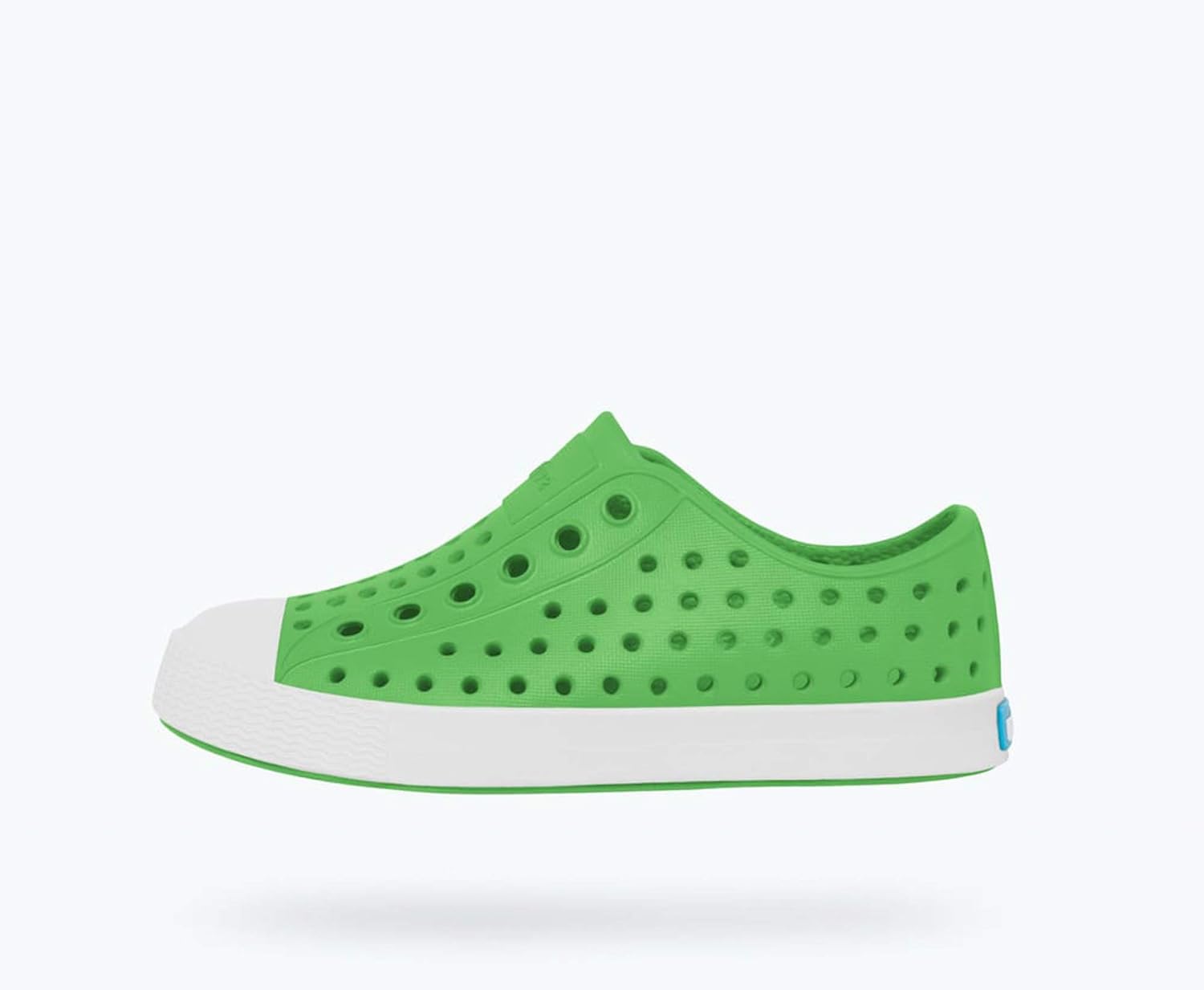 Кроссовки Native Shoes Jefferson для детей любого пола (малыши/маленькие дети), зеленый/белый — фото 3