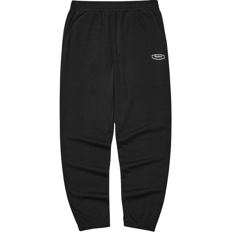 

Skechers Спортивные трикотажные брюки Sportlife мужские, цвет "угольно-черный"
