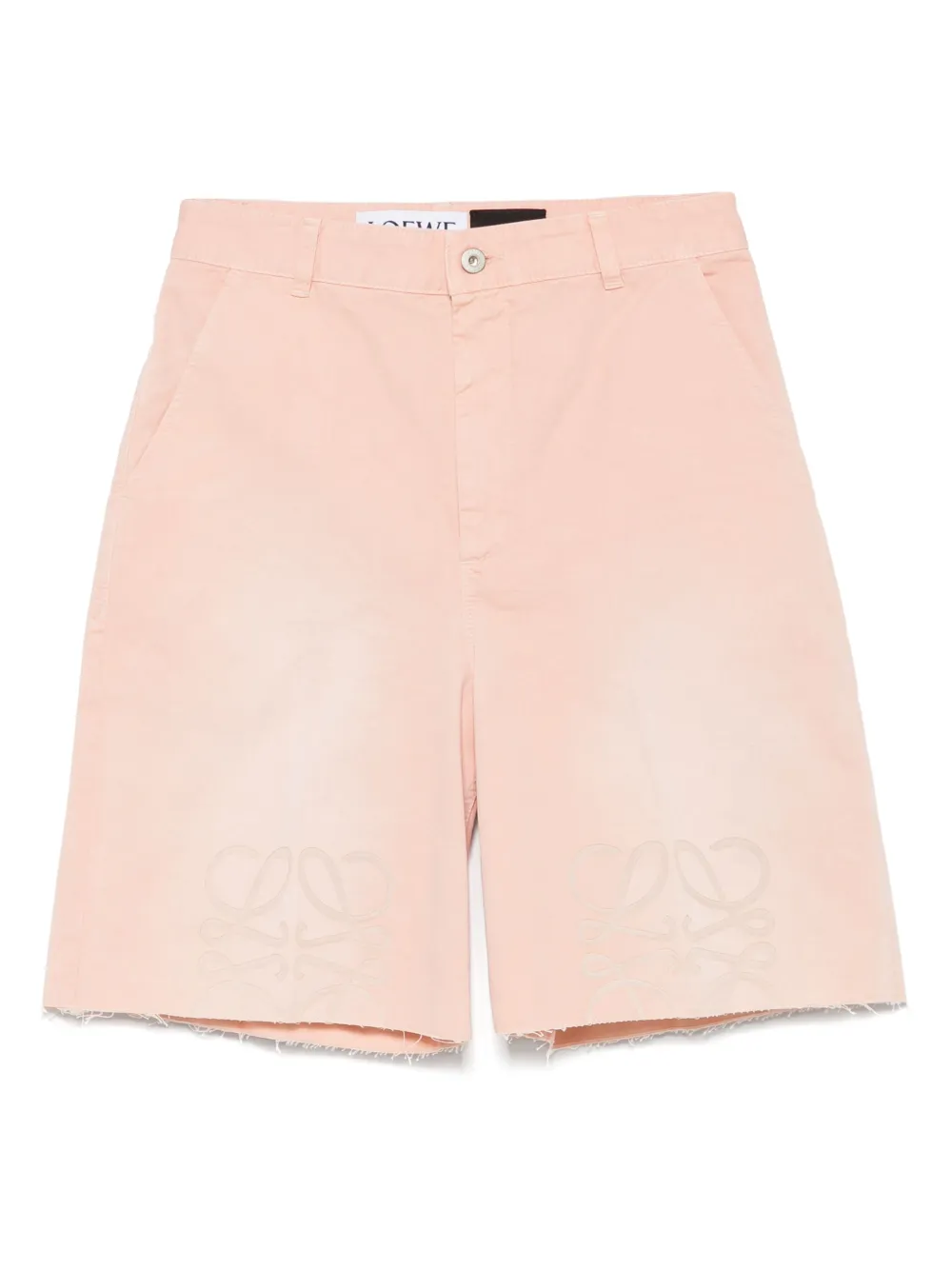 

Шорты с логотипом Anagram LOEWE, розовый