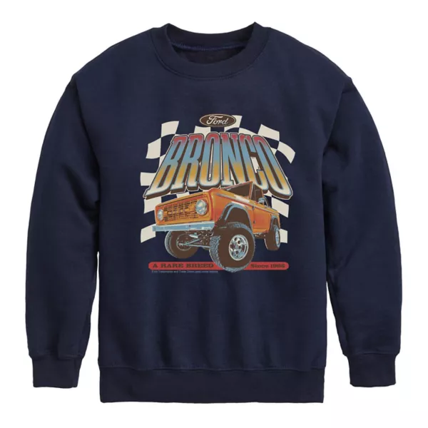 

Флисовая толстовка Ford Bronco для мальчиков 8-20 лет Licensed Character, синий