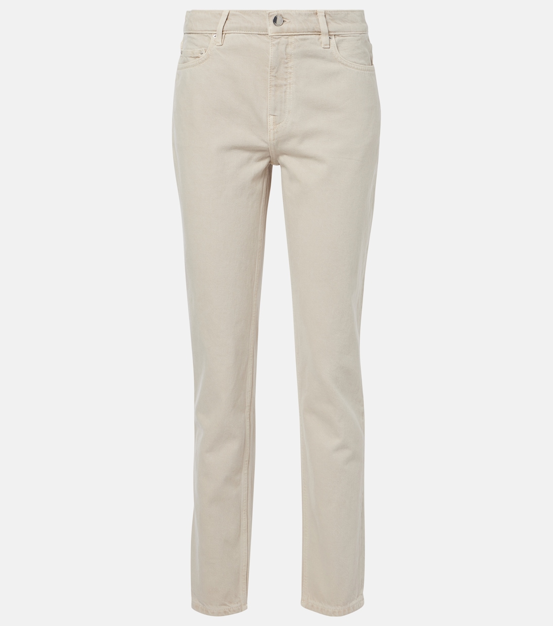 

Зауженные джинсы с низкой посадкой Toteme, Smoke