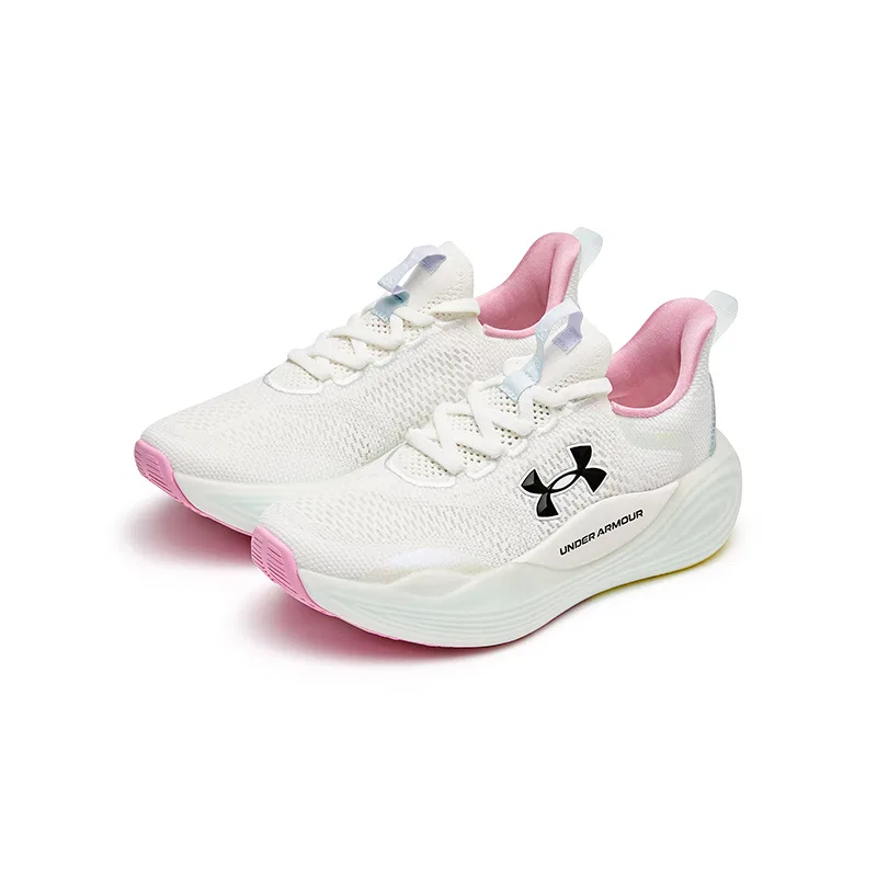 Кроссовки детские беговые Under Armour белые — фото 3