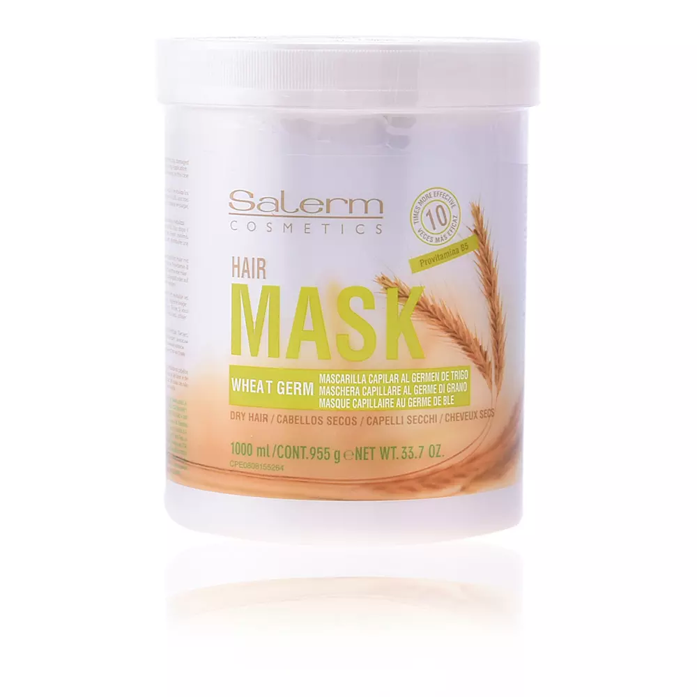 

Маска для волос Wheat germ hair mask Salerm, 1000 мл.