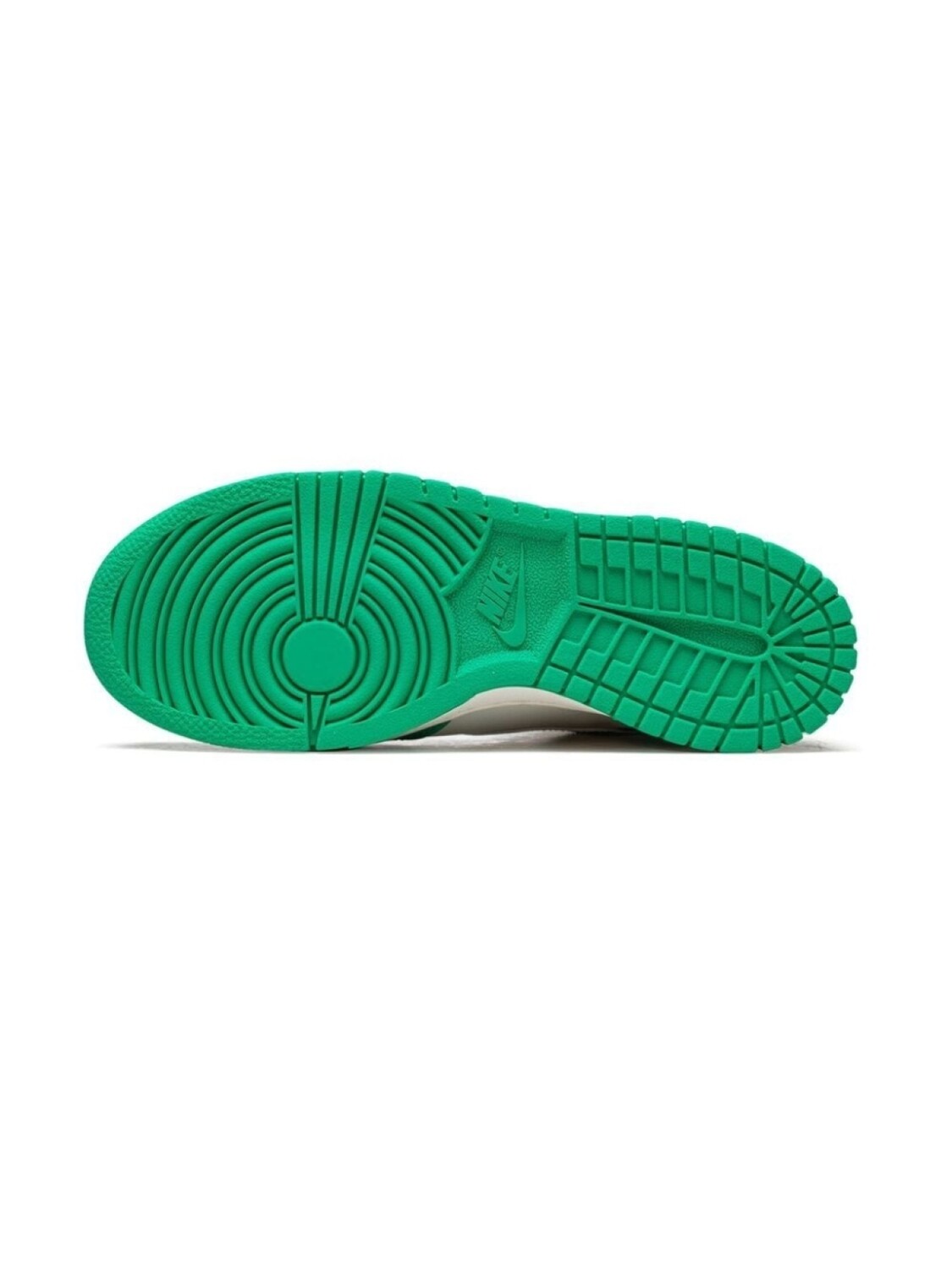 Nike Kids кроссовки Dunk High, зеленый — фото 4