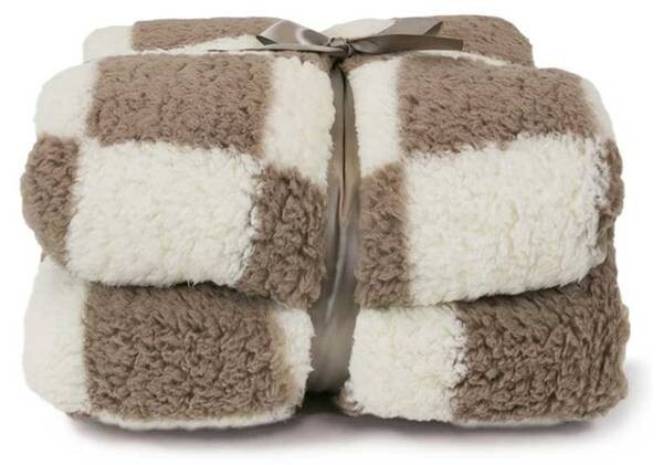 

Покрывало Unique Living Check, 200x1x150 см, коричневый