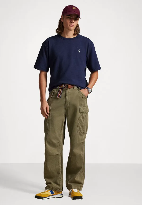 Футболка свободного кроя с логотипом и принтом. Polo Ralph Lauren, Cruise Navy — фото 2
