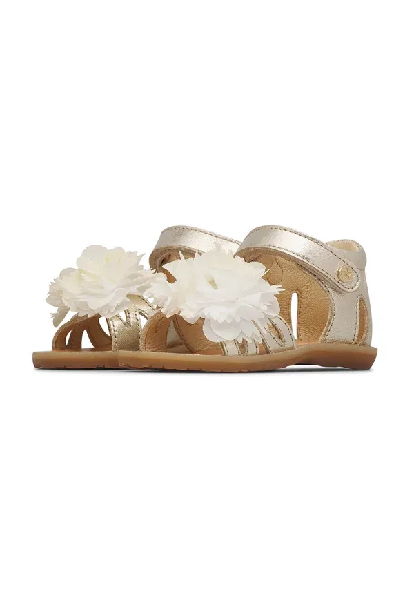 Пинетки Nubbi baby shoes Naturino, золотой — фото 2