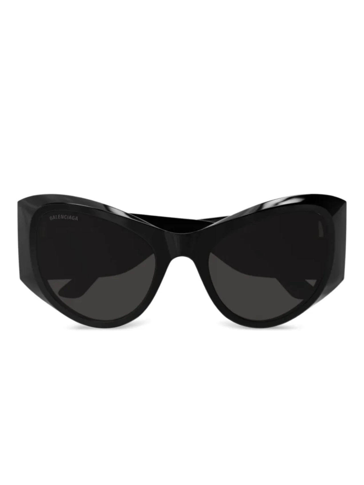 

Солнцезащитные очки в большой оправе Balenciaga Eyewear, черный