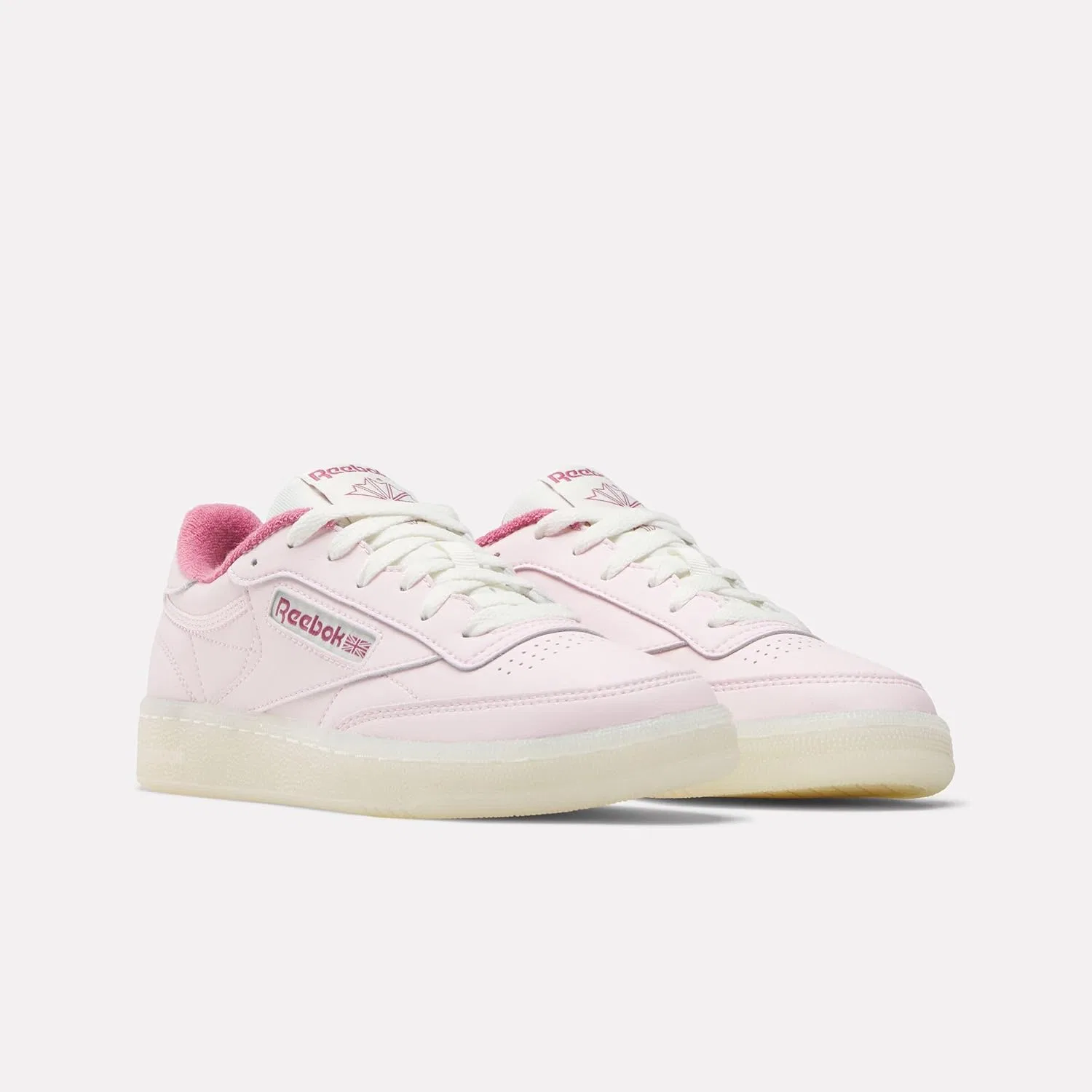 Кроссовки для тенниса Reebok Court Advance, цвет Frostedberry Studiopink Chalk — фото 2