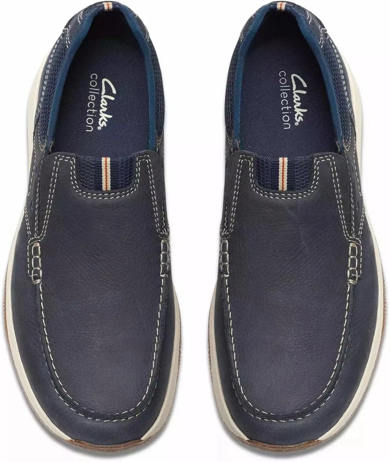 Мужские лоферы Clarks Sailview Step, Blue — фото 3