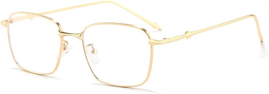 

Солнцезащитные очки прямоугольной формы 2027 года для женщин, металлическая оправа, винтажные солнцезащитные очки с градиентным переходом, мужские и женские очки UV400 MTZJH, Gold Clear