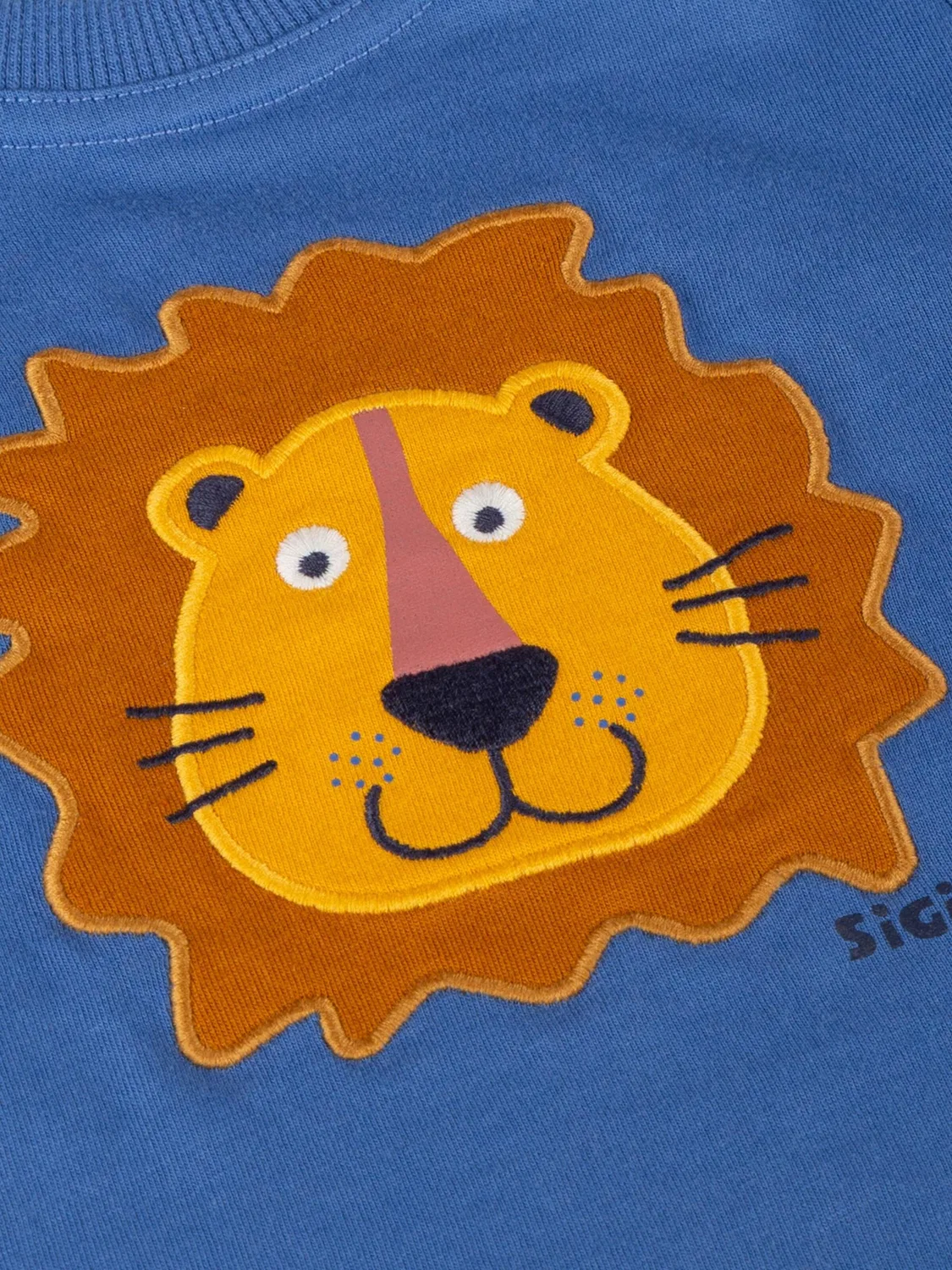 Sigikid Рубашка T-Shirt Tiger & Löwe синего цвета — фото 4