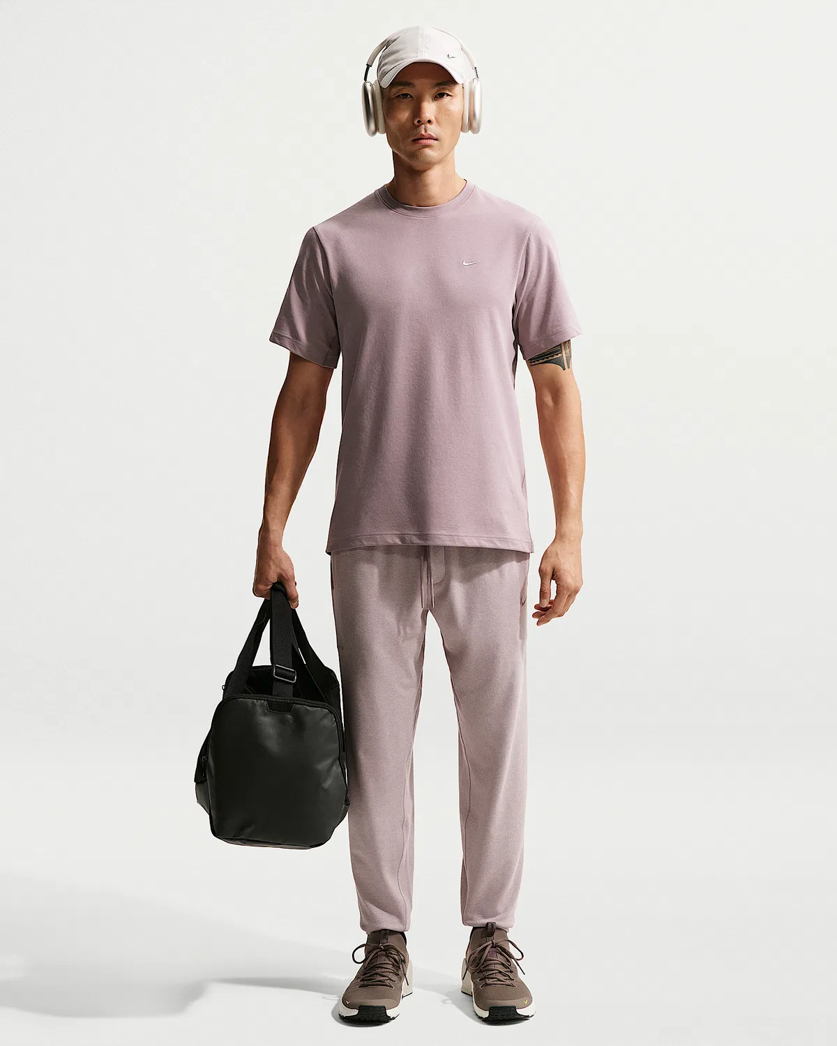 Мужские спортивные штаны Nike Primary NanoKnit Dri-FIT с защитой от УФ, Light Violet Ore/Platinum Violet/Heather/Light Violet Ore