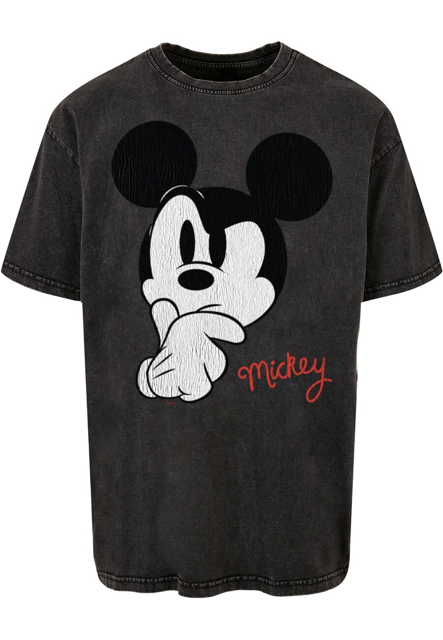 

Рубашка ABSOLUTE CULT Mickey Mouse - Distressed Ponder, антрацит