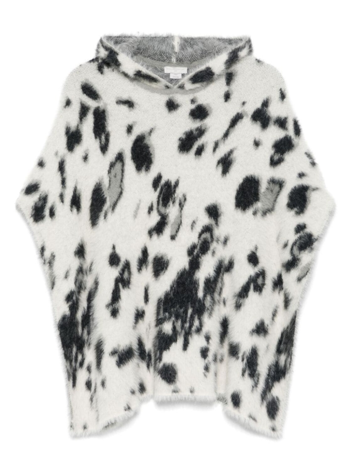 

Stella McCartney Kids кейп с узором Appaloosa, белый