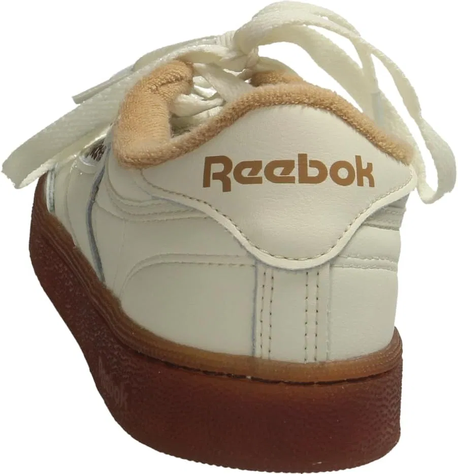 Кроссовки теннисные Reebok, Vintage Chalk Chalk Camel — фото 3