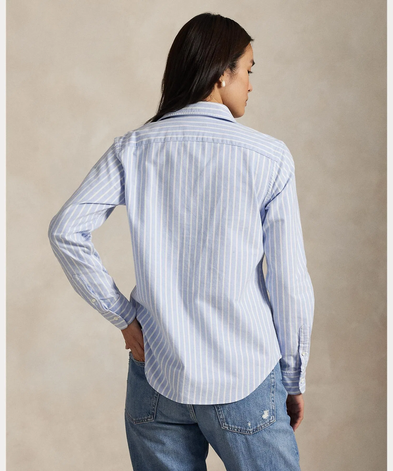 Женская рубашка POLO RALPH LAUREN Classic Fit Oxford — фото 4