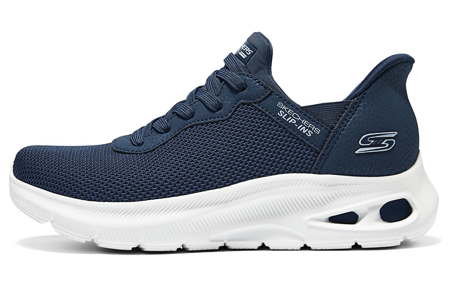 

Кроссовки Skechers Slip Ins Lifestyle Shoes Women's Low-top Blue, синий